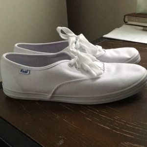 All white keds